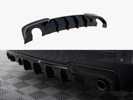 Maxton Design Rear Valance V.2 BMW 5 M-Pack F10 / F11 (Version with two single exhausts) - BM-5-10-MPACK-RS2GO_O - Image 1