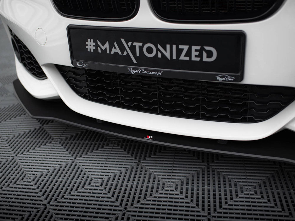 Maxton Design Street PRO Front Splitter V.3 BMW 1 F20 M-Pack Facelift / M140i - BM1F20FMCNC-FD3B - Image 4
