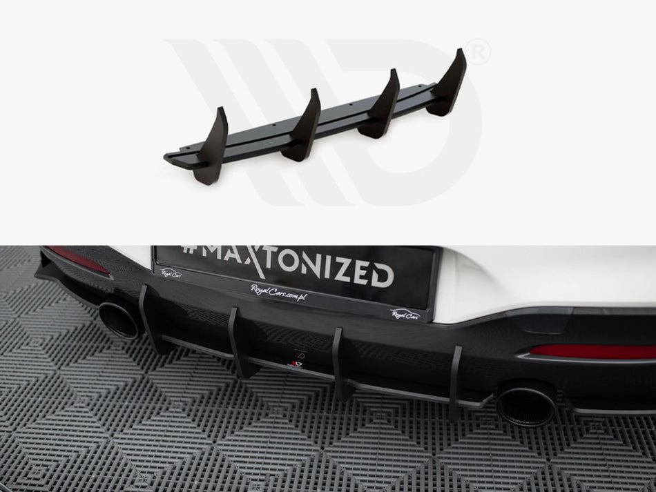 MAXTON DESIGN Street PRO Rear Diffuser V.3 BMW 1 F20 M140i