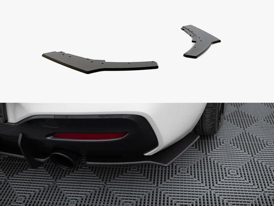 Maxton Design Street PRO Rear Side Splitters V.2 BMW 1 F20 M140i - BM1F20FMCNC-RSD2B - Image 1