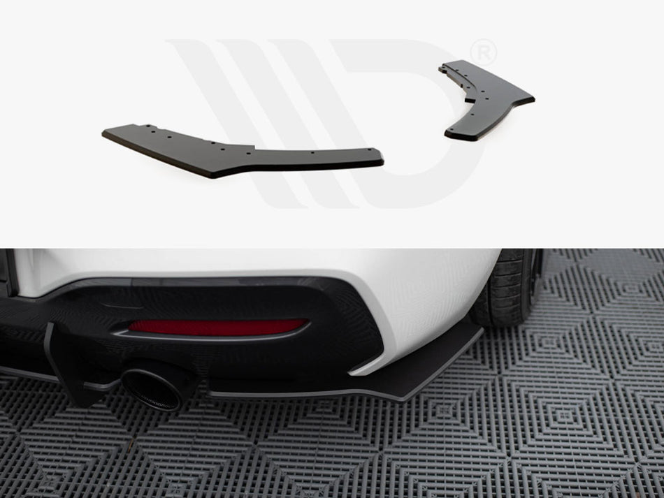MAXTON DESIGN Street PRO Rear Side Splitters V.2 BMW 1 F20 M140i