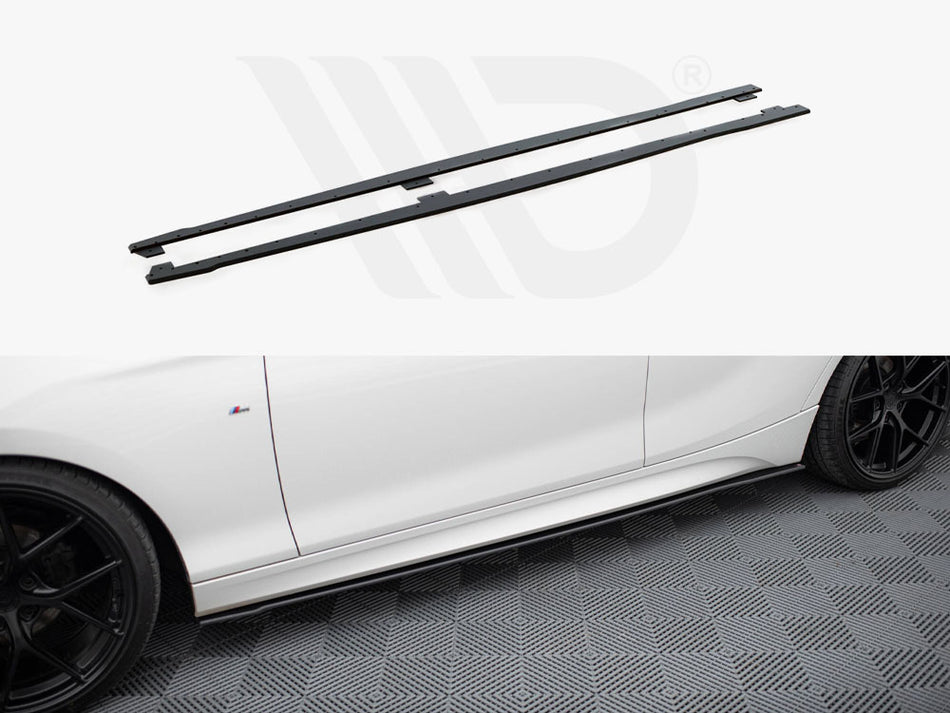 MAXTON DESIGN Street PRO Side Skirts Diffusers V.2 BMW 1 F20 M135i / M140i / M-Pack