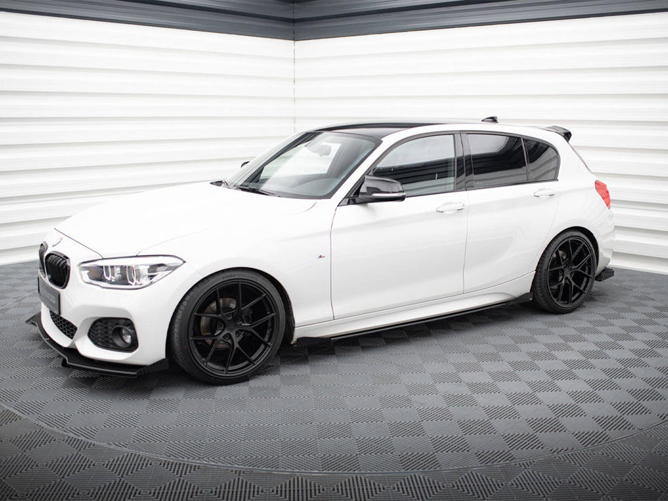 Maxton Design Street PRO Side Skirts Diffusers V.2 + Flaps BMW 1 F20 M135i / M140i / M-Pack - BM1F20FMCNC-SD2B+SRF1G - Image 2