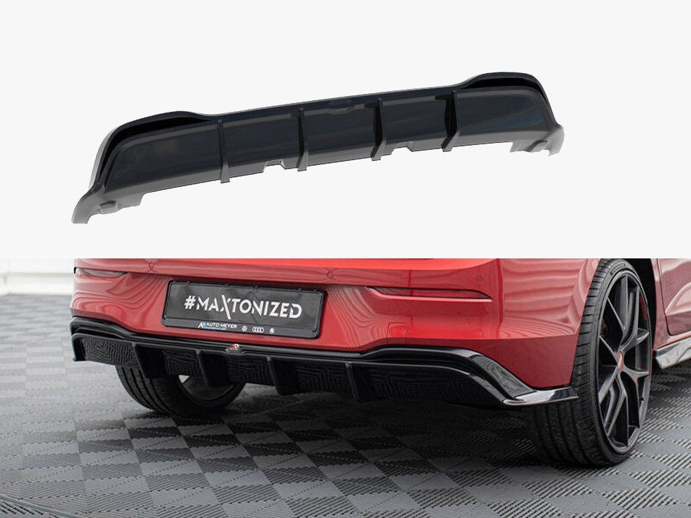 Maxton Design Rear Valance Volkswagen Golf GTE Mk8 - VW-GO-8-GTI-CS-RS1G - Image 1