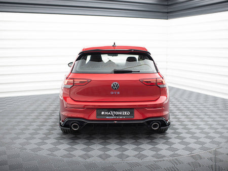 Rear Valance + Exhaust Ends Imitation Volkswagen Golf GTE / R-Line Mk8 / Mk8 Facelift