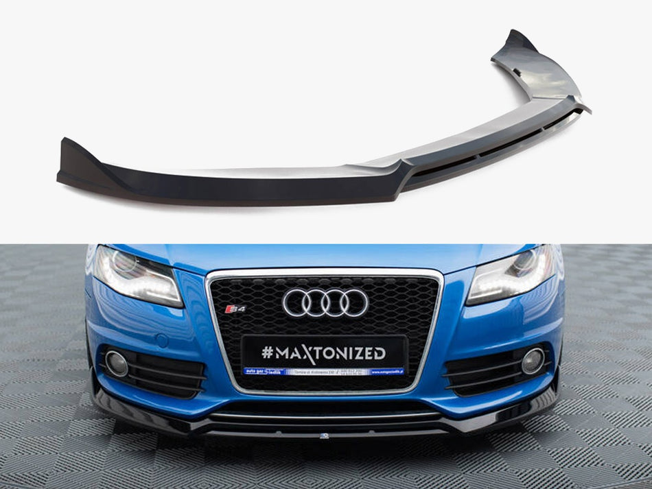 Maxton Design Front Splitter V.3 Audi S4 / A4 S-Line B8 - AU-S4-B8-FD3G+FD3RG - Image 1