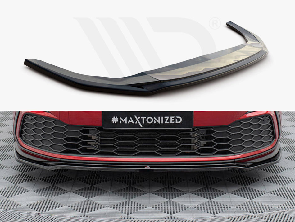 MAXTON DESIGN Front Splitter V.4 Volkswagen Golf GTI / GTE / GTD / R-Line Mk8