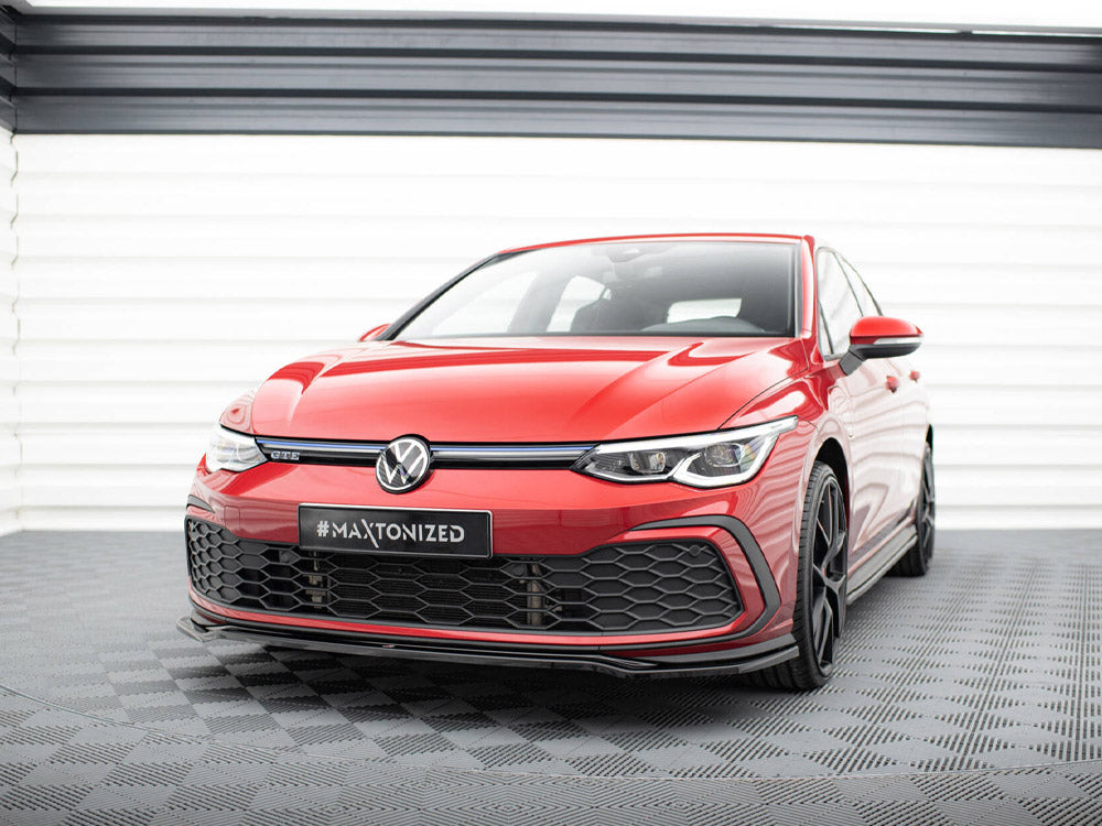 Maxton Design Front Splitter V.4 Volkswagen Golf GTI / GTE / GTD / R-Line Mk8 - VW-GO-8-GTI-FD4G - Image 2