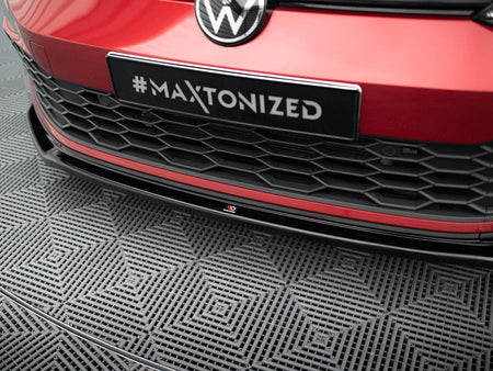 Maxton Design Front Splitter V.4 Volkswagen Golf GTI / GTE / GTD / R-Line Mk8 - VW-GO-8-GTI-FD4G - Image 4
