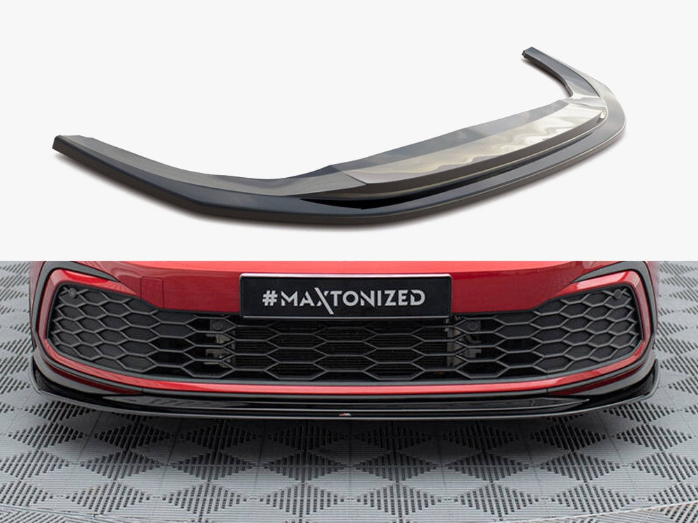 Maxton Design Front Splitter V.5 Volkswagen Golf GTI / GTE / GTD / R-Line Mk8 - VW-GO-8-GTI-FD5G - Image 1