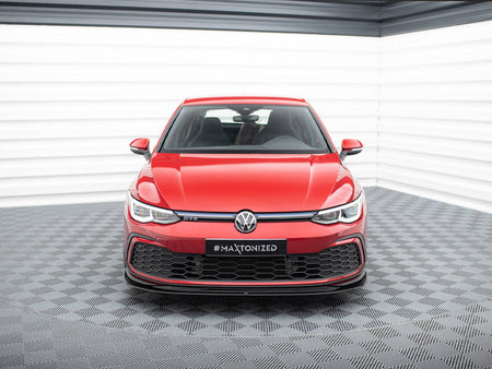 Maxton Design Front Splitter V.5 Volkswagen Golf GTI / GTE / GTD / R-Line Mk8 - VW-GO-8-GTI-FD5G - Image 3