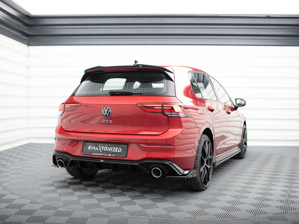 Rear Side Splitters V.4 + Flaps Volkswagen Golf GTI / GTE Mk8