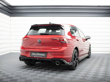 Rear Side Splitters V.4 + Flaps Volkswagen Golf GTI / GTE Mk8