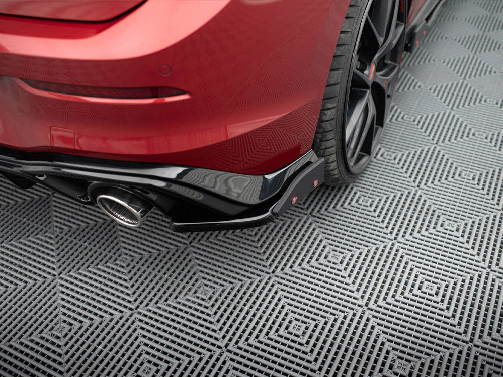 Maxton Design Rear Side Splitters V.4 + Flaps Volkswagen Golf GTI / GTE Mk8 - VW-GO-8-GTI-RSD4G+RSF - Image 6