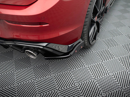 Maxton Design Rear Side Splitters V.4 + Flaps Volkswagen Golf GTI / GTE Mk8 - VW-GO-8-GTI-RSD4G+RSF - Image 6