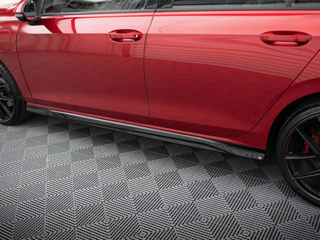 Maxton Design Side Skirts Diffusers V.3 Volkswagen Golf GTI / GTE / GTI Clubsport / GTD / R-Line Mk8 - VW-GO-8-GTI-SD3G - Image 4