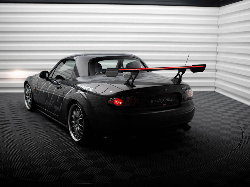 Maxton Design Carbon Spoiler + LED Mazda MX5 Hardtop NC (Mk3) - CF-MA-MX5-3-WING5-245-P+LED - Image 2