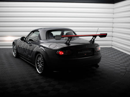 Maxton Design Carbon Spoiler + LED Mazda MX5 Hardtop NC (Mk3) - CF-MA-MX5-3-WING5-245-P+LED - Image 2