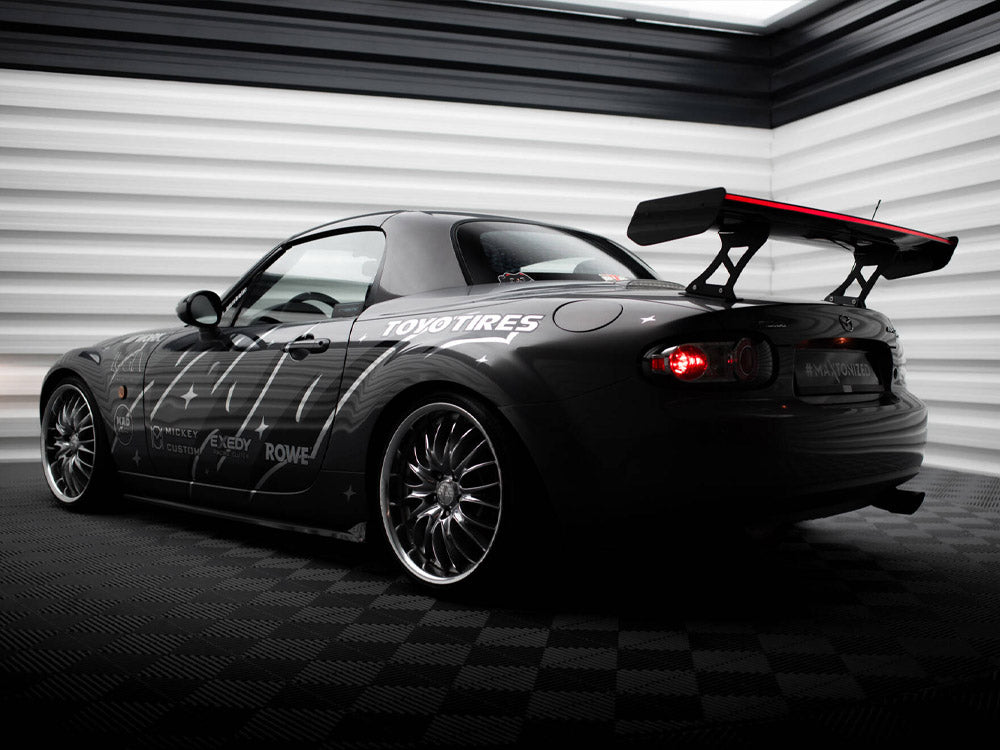 Maxton Design Carbon Spoiler + LED Mazda MX5 Hardtop NC (Mk3) - CF-MA-MX5-3-WING5-245-P+LED - Image 3