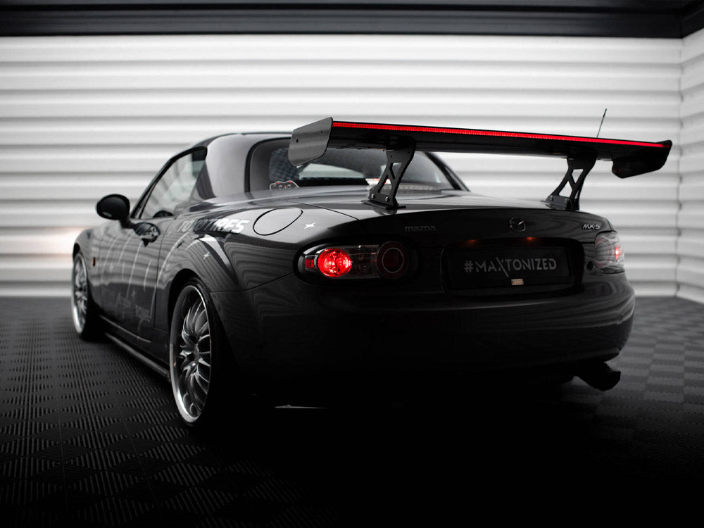 Maxton Design Carbon Spoiler + LED Mazda MX5 Hardtop NC (Mk3) - CF-MA-MX5-3-WING5-245-P+LED - Image 4