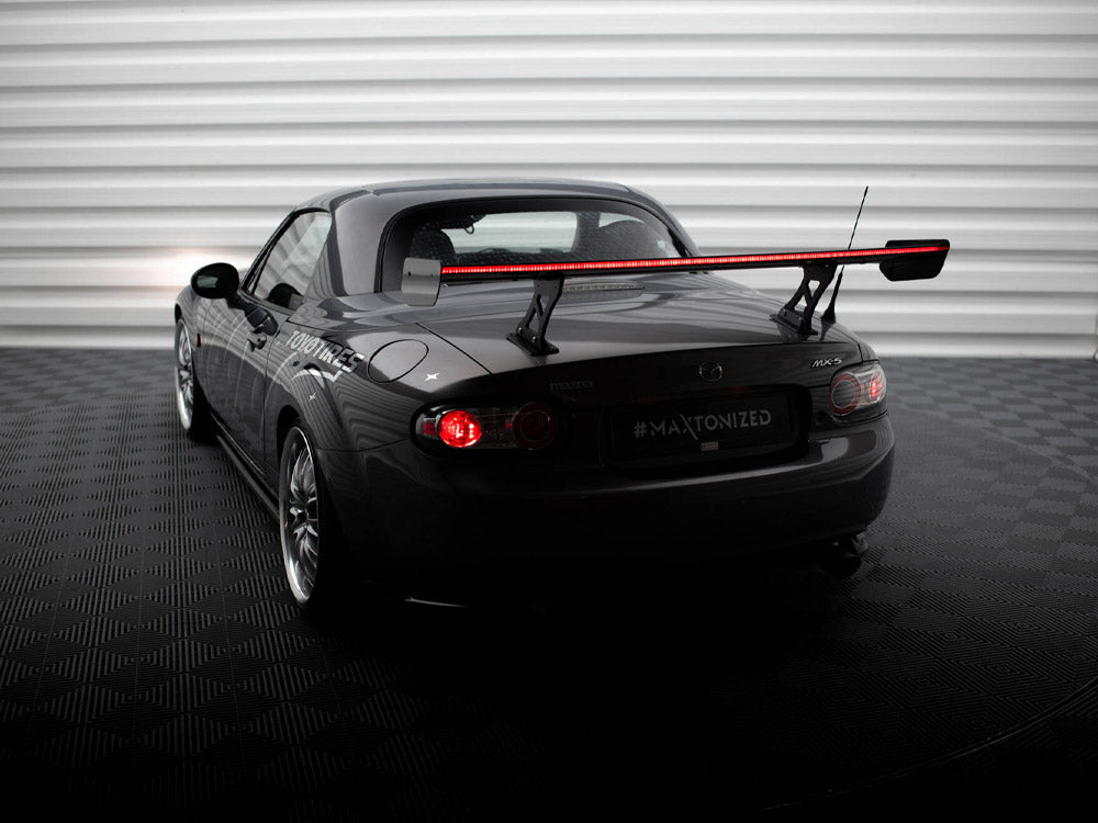 Maxton Design Carbon Spoiler + LED Mazda MX5 Hardtop NC (Mk3) - CF-MA-MX5-3-WING5-245-P+LED - Image 5