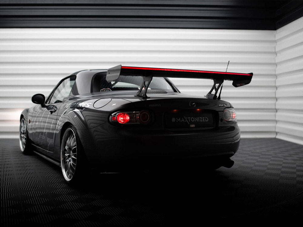 Maxton Design Carbon Spoiler + LED Mazda MX5 Hardtop NC (Mk3) - CF-MA-MX5-3-WING5-245-P+LED - Image 6