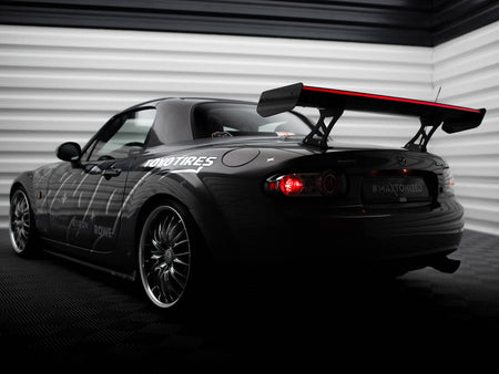 Maxton Design Carbon Spoiler + LED Mazda MX5 Hardtop NC (Mk3) - CF-MA-MX5-3-WING5-245-P+LED - Image 8