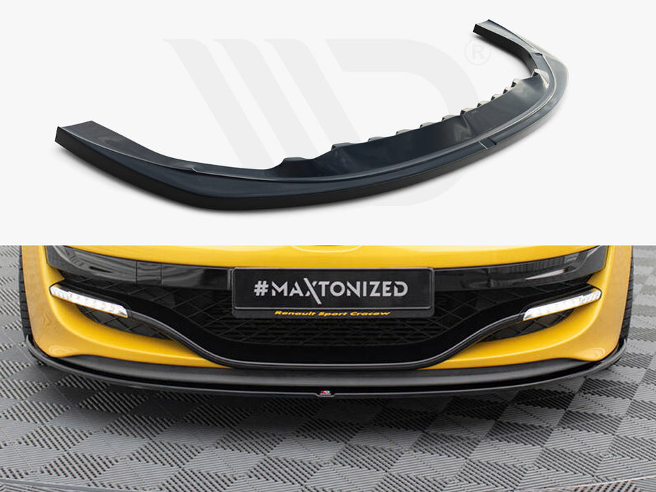 MAXTON DESIGN Front Splitter Renault Megane 3 RS V.1 - Carbon Look