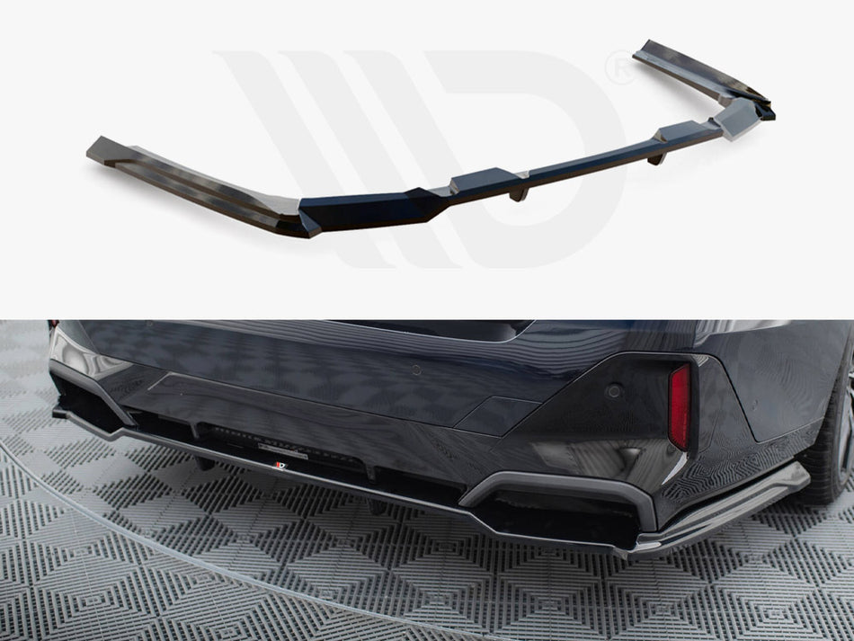 MAXTON DESIGN Rear Splitter (Vertical Bars) V.1 BMW 5 / i5 M-Pack G60