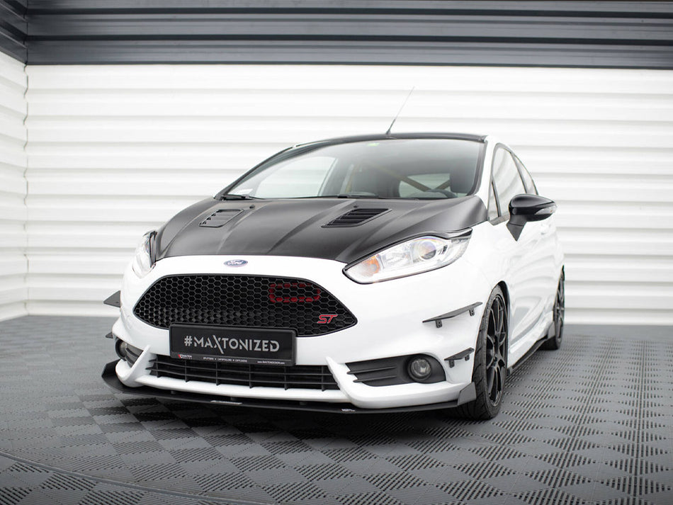 Maxton Design Front Bumper Wings (Canards) Ford Fiesta ST Mk7 FL - FO-FI-7F-ST-CNC-CAN1A - Image 2