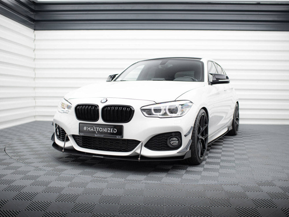 Maxton Design Front Bumper Wings (Canards) BMW 1 M-Pack / M140i F20 Facelift - BM-1-F20F-M-CAN1 - Image 2