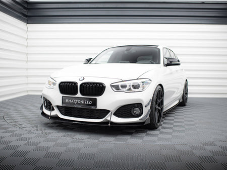 Maxton Design Front Bumper Wings (Canards) BMW 1 M-Pack / M140i F20 Facelift - BM-1-F20F-M-CAN1 - Image 2
