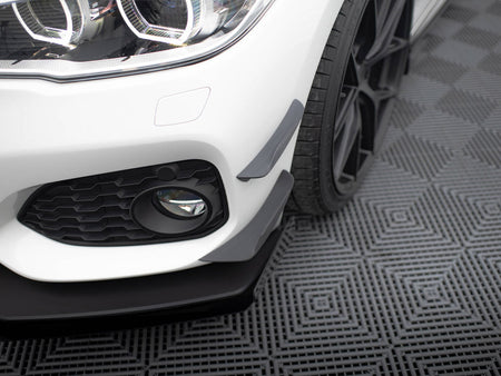 Maxton Design Front Bumper Wings (Canards) BMW 1 M-Pack / M140i F20 Facelift - BM-1-F20F-M-CAN1 - Image 6