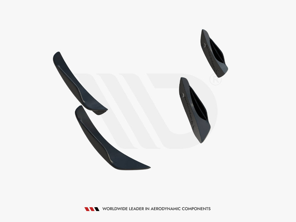 Maxton Design Front Bumper Wings (Canards) BMW 1 M-Pack / M140i F20 Facelift - BM-1-F20F-M-CAN1 - Image 8