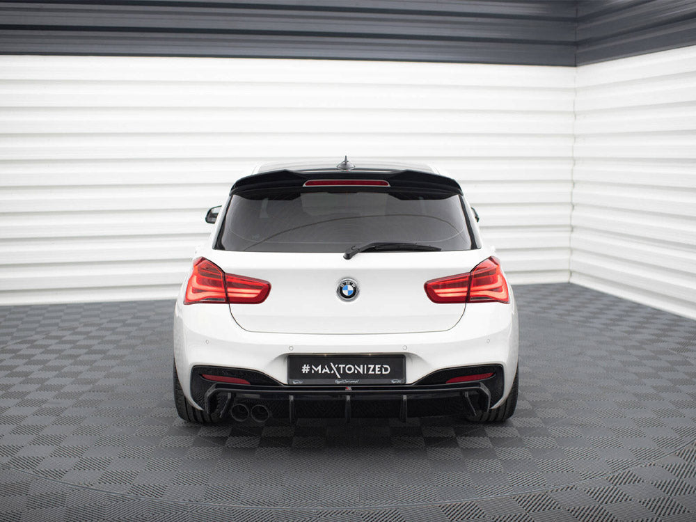Maxton Design Rear Valance V.3 BMW 1 M-Pack F20 Facelift (Single side dual exhaust version) - BM-1-F20F-M-RS3GOO_ - Image 3
