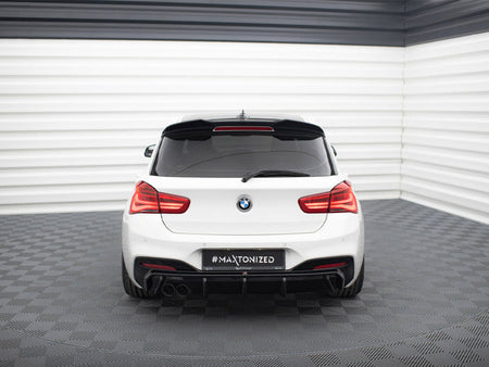 Maxton Design Rear Valance V.3 BMW 1 M-Pack F20 Facelift (Single side dual exhaust version) - BM-1-F20F-M-RS3GOO_ - Image 3