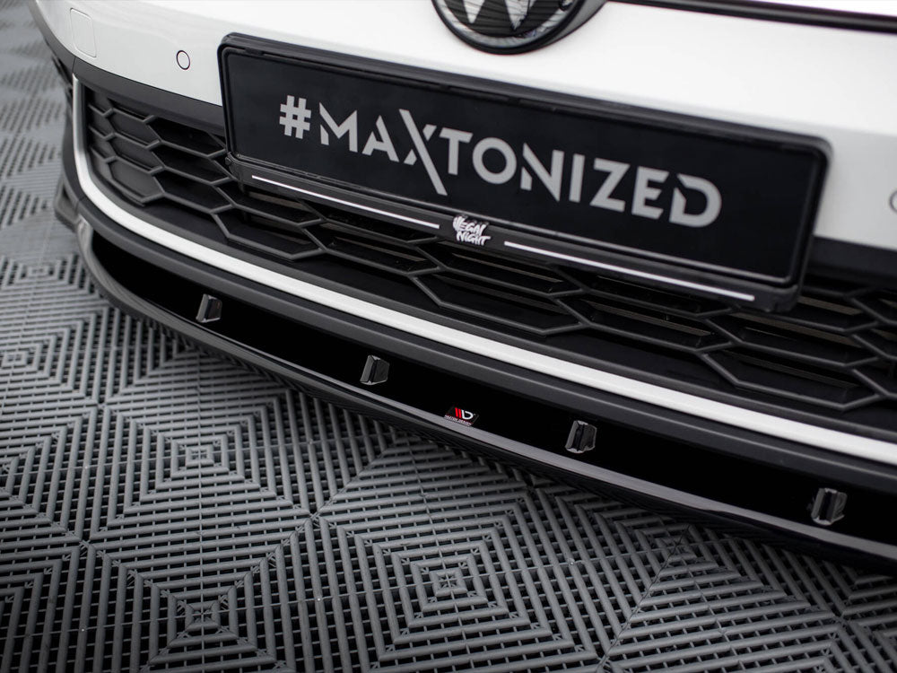 Maxton Design Front Splitter V.1 Volkswagen Polo GTI Mk6 Facelift - VW-PO-6F-GTI-FD1G - Image 4