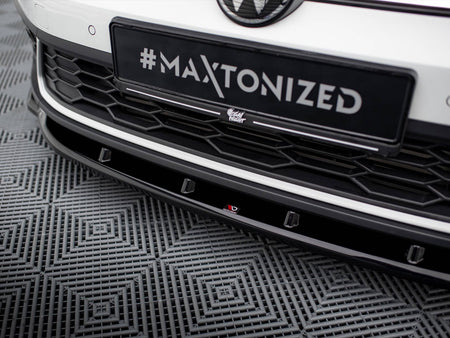 Maxton Design Front Splitter V.1 Volkswagen Polo GTI Mk6 Facelift - VW-PO-6F-GTI-FD1G - Image 4