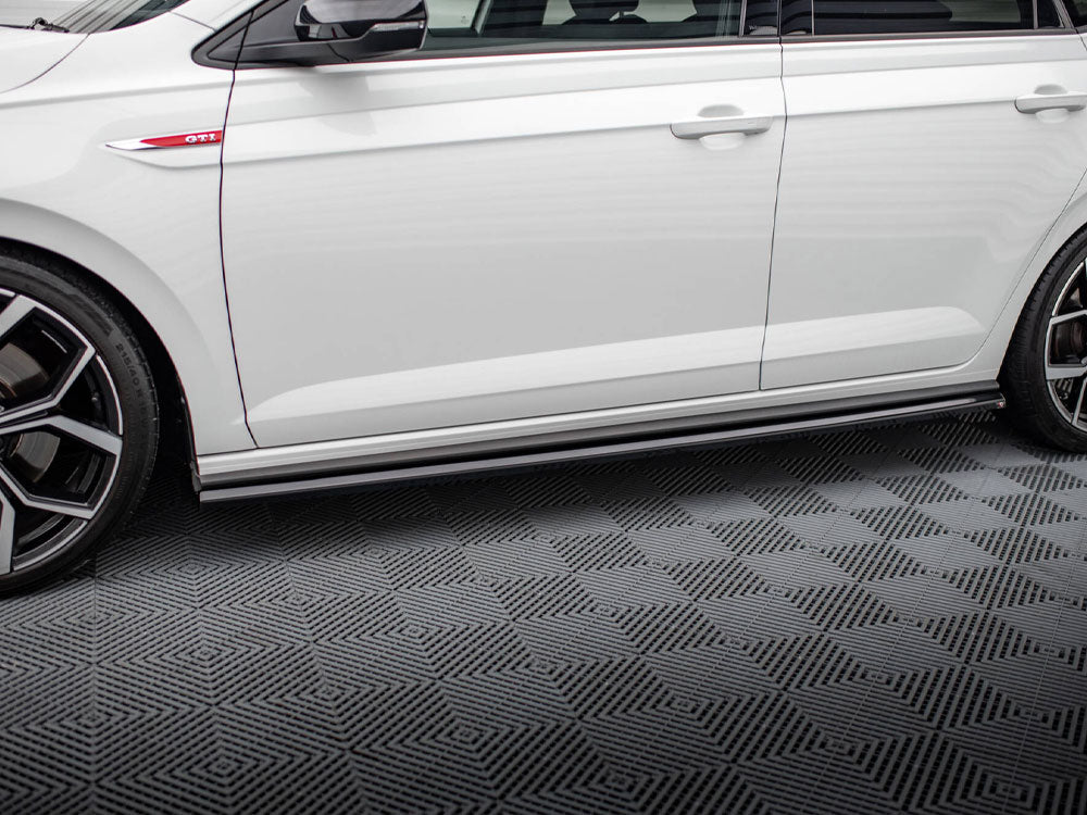 Maxton Design Side Skirts Diffusers Volkswagen Polo GTI Mk6 Facelift - VW-PO-6F-GTI-SD1G - Image 3