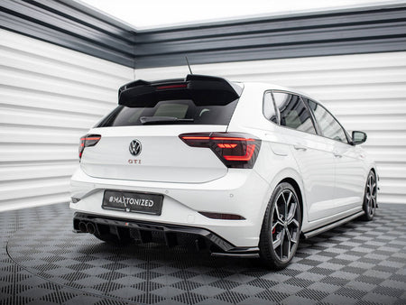 Maxton Design Rear Side Splitters Volkswagen Polo GTI Mk6 Facelift - VW-PO-6F-GTI-RSD1G - Image 2