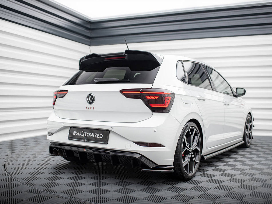 Maxton Design Rear Side Splitters Volkswagen Polo GTI Mk6 Facelift - VW-PO-6F-GTI-RSD1G - Image 2
