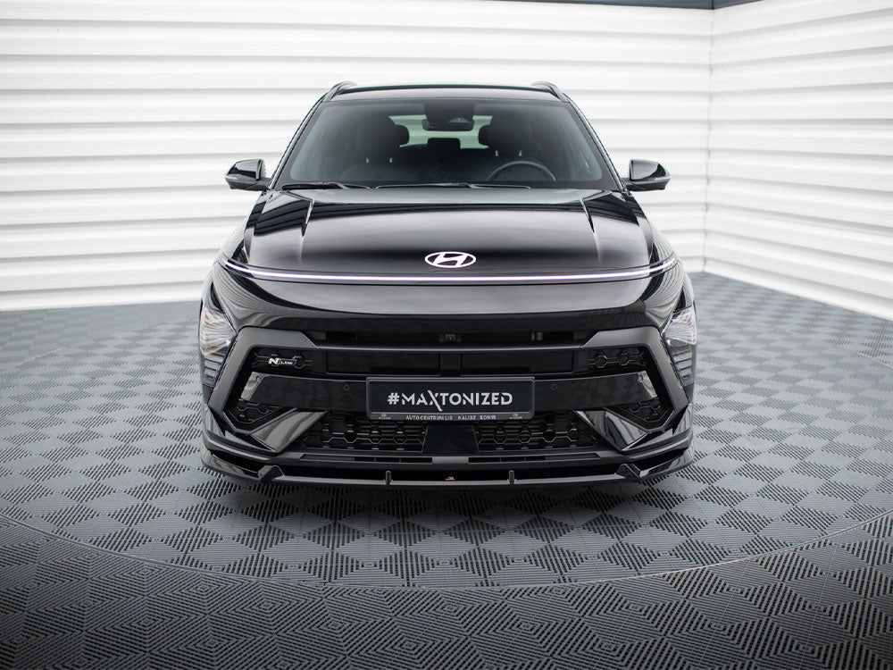 Maxton Design Front Splitter Hyundai Kona N-Line Mk2 - HY-KO-2-NLINE-FD1G - Image 3