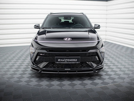 Maxton Design Front Splitter Hyundai Kona N-Line Mk2 - HY-KO-2-NLINE-FD1G - Image 3
