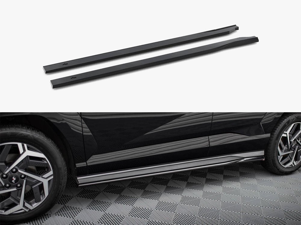 Maxton Design Side Skirts Diffusers Hyundai Kona N-line Mk2 - HY-KO-2-NLINE-SD1G - Image 1