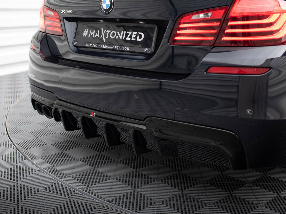Maxton Design Rear Valance V.2 BMW 5 M-Pack F10 / F11 (Version with double exhaust on one side) - BM-5-10-MPACK-RS2GOO_ - Image 3
