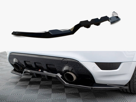 Maxton Design Central Rear Splitter (Vertical Bars) Ford Kuga ST Mk1 - FO-KU-1-ST-RD1G+RD2G - Image 1