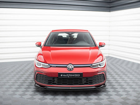 Maxton Design Front Splitter V.6 Volkswagen Golf GTI / GTE / GTD / R-Line Mk8 - VW-GO-8-GTI-FD6G+FD6RG - Image 3