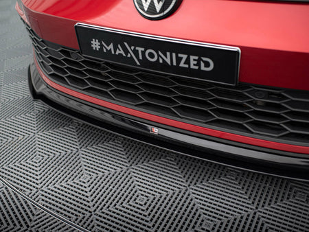 Maxton Design Front Splitter V.6 Volkswagen Golf GTI / GTE / GTD / R-Line Mk8 - VW-GO-8-GTI-FD6G+FD6RG - Image 4