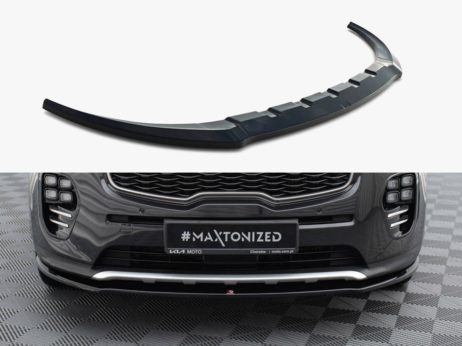 Maxton Design Front Splitter KIA Sportage Mk4 GT-Line - KI-SP-4-GT-FD1G - Image 1