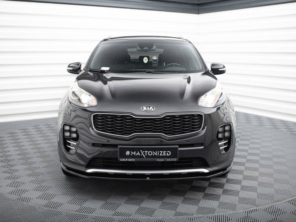 Maxton Design Front Splitter KIA Sportage Mk4 GT-Line - Carbon Look - KI-SP-4-GT-FD1C - Image 3